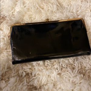 Black hobo wallet